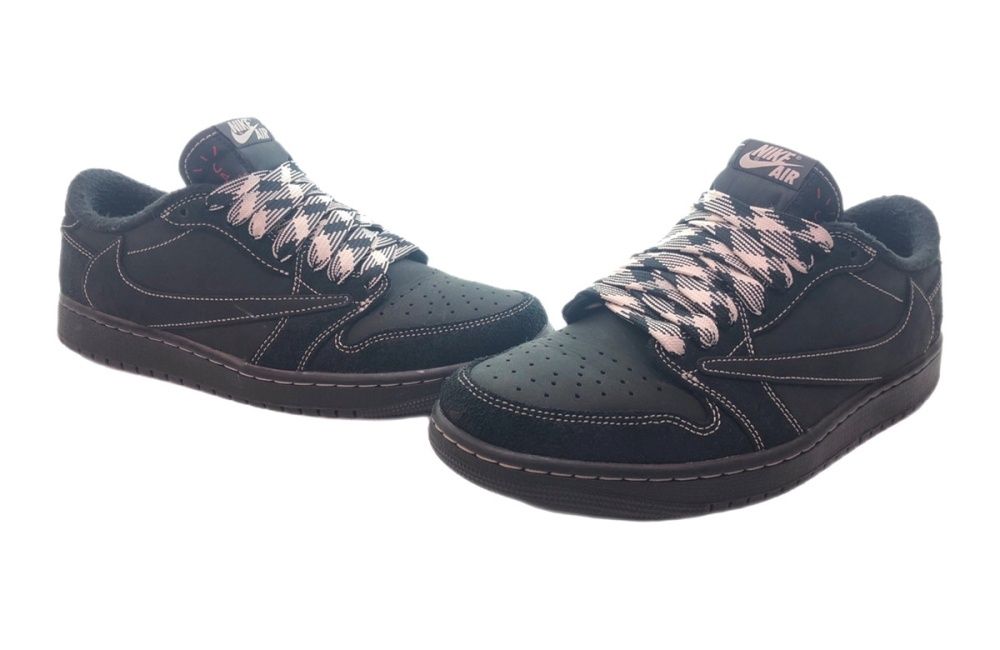 ナイキ NIKE AIR JORDAN 1 LOW RETRO OG SP BLACK PHANTOM エア ジョーダン ロー TRAVIS SCOTT トラビス スコット DM7866-001 メンズ靴 スニーカー ブラック 28cm 104-shoes86