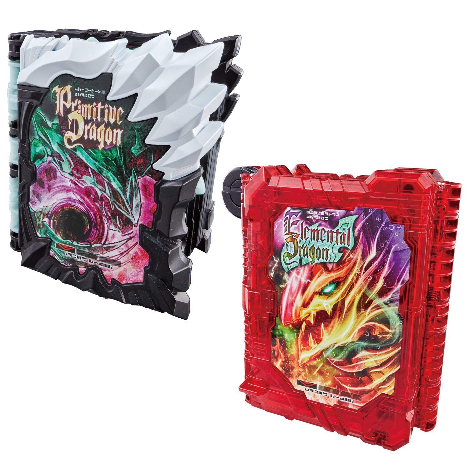 [] 仮面ライダーセイバー DXプリミティブドラゴン ＆ エレメンタルドラゴンワンダーライドブックセット