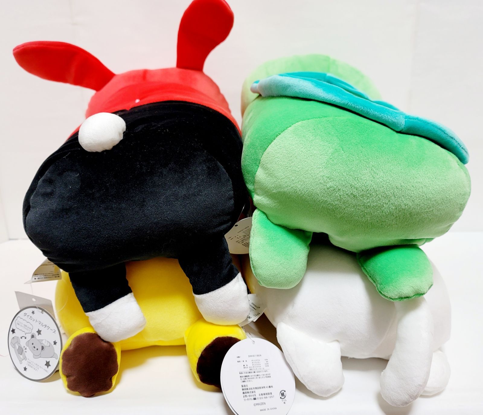 まいぜんシスターズ ダイカットマルチケース ぬいぐるみ 4種セット 