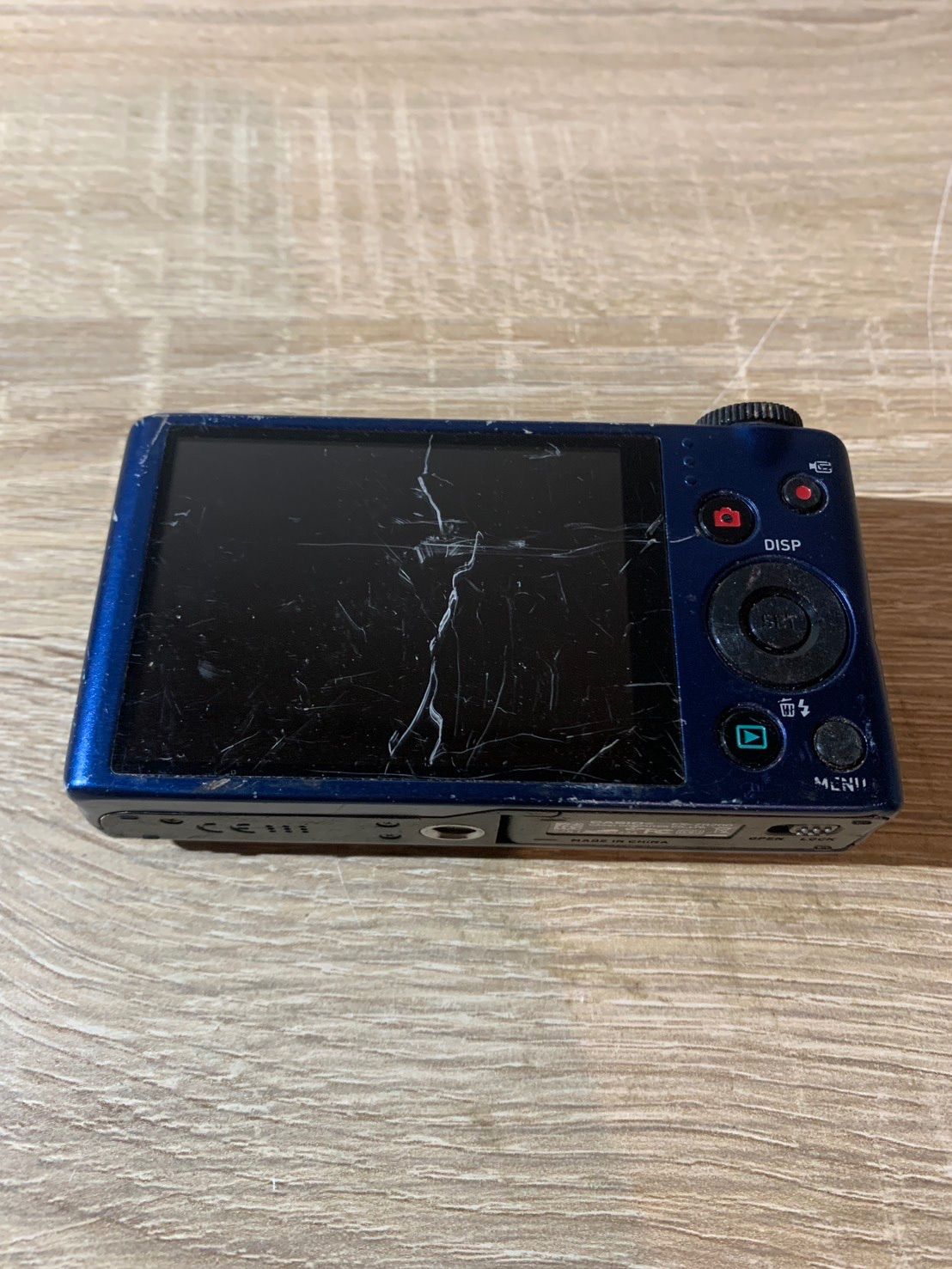 5923 Casio カシオ EXILIM EX-ZR200 ブルー ジャンク品 デジカメ