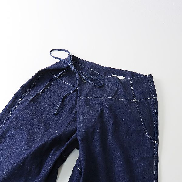 美品 2021AW quitan キタン NAVAL THAI PANTS OEKOTEX DENIM デニム