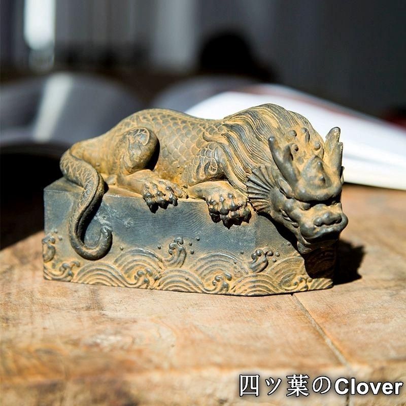 水を避ける獣カデ蝮 卓上 招財 茶寵 文机 文鎮 書道具 装飾品 工芸品 置物 水を避ける獣カデ蝮 卓上 招財 茶寵 文机 文鎮 書道具 装飾品 工芸品