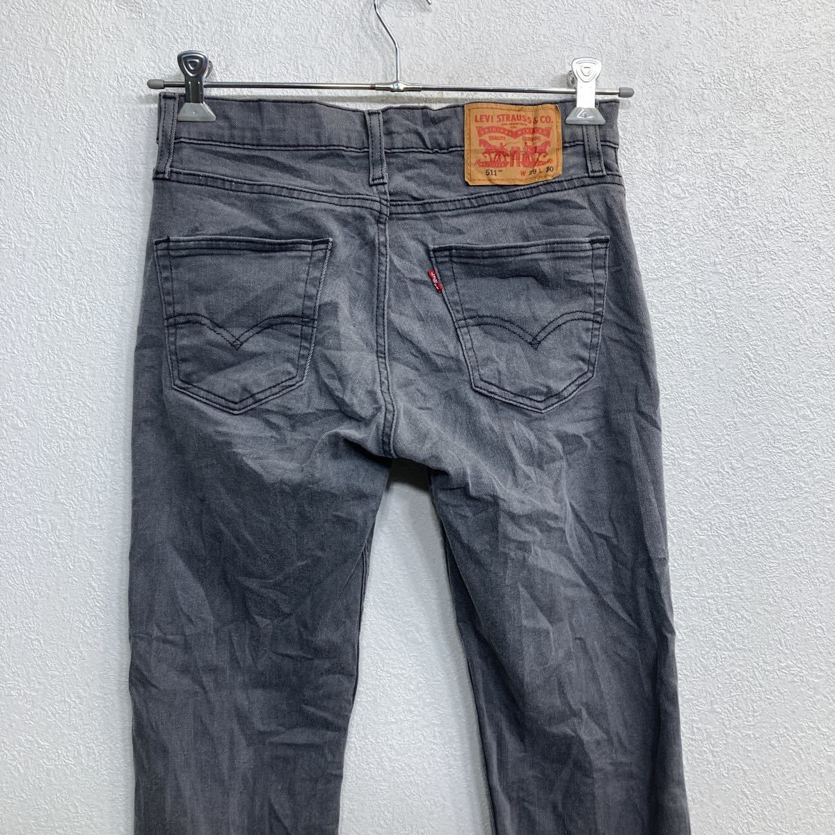 Levi's 511 デニムパンツ W29 リーバイス スリムフィット グレー 古着