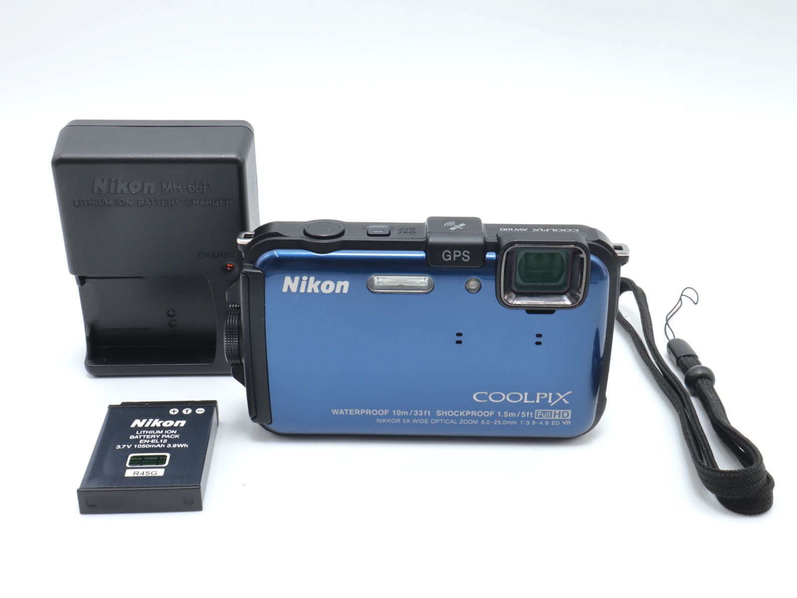 610□超美品□ Nikon デジタルカメラ COOLPIX (クールピクス) AW100 