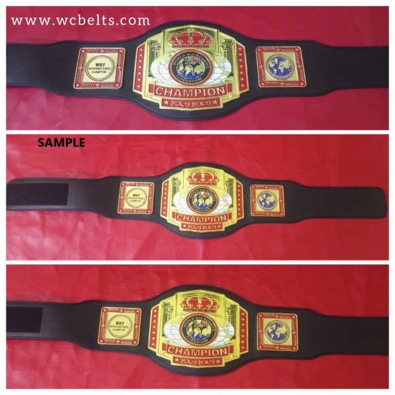 WKF 世界キックボクシング チャンピオンベルト オーダーメイド【発送
