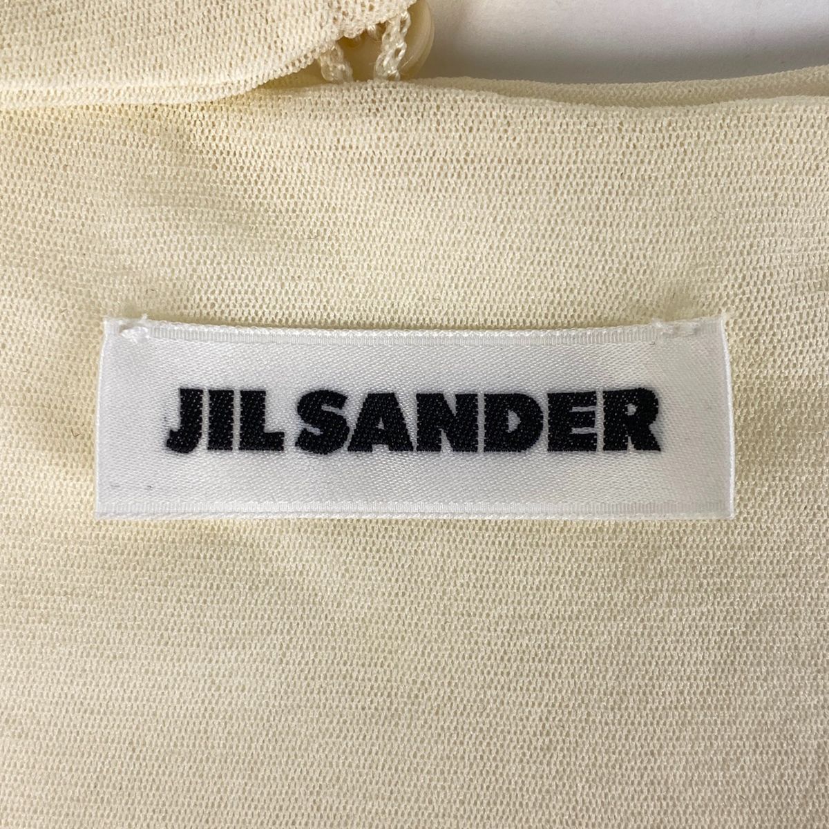 ジルサンダー JIL SANDER チョーカー ワンピース ドレス 98A ワンピース スカート ナイロン アイボリー レディース GULLKHAN_COM