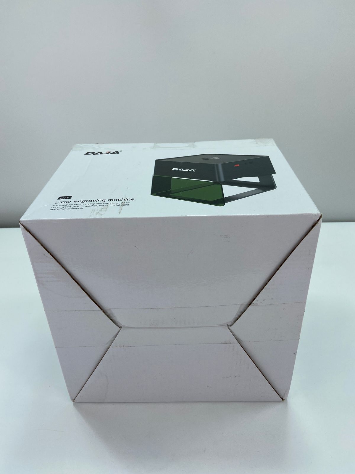 DAJA DJ6プロフェッショナルレーザー彫刻機ともっと高い列ポータブルレーザー彫刻機キット