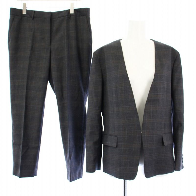 極美品✨GINZA Global Style オーダーメイド スーツ チェック 極美品✨GINZA Global Style オーダーメイド スーツ チェック 最高級