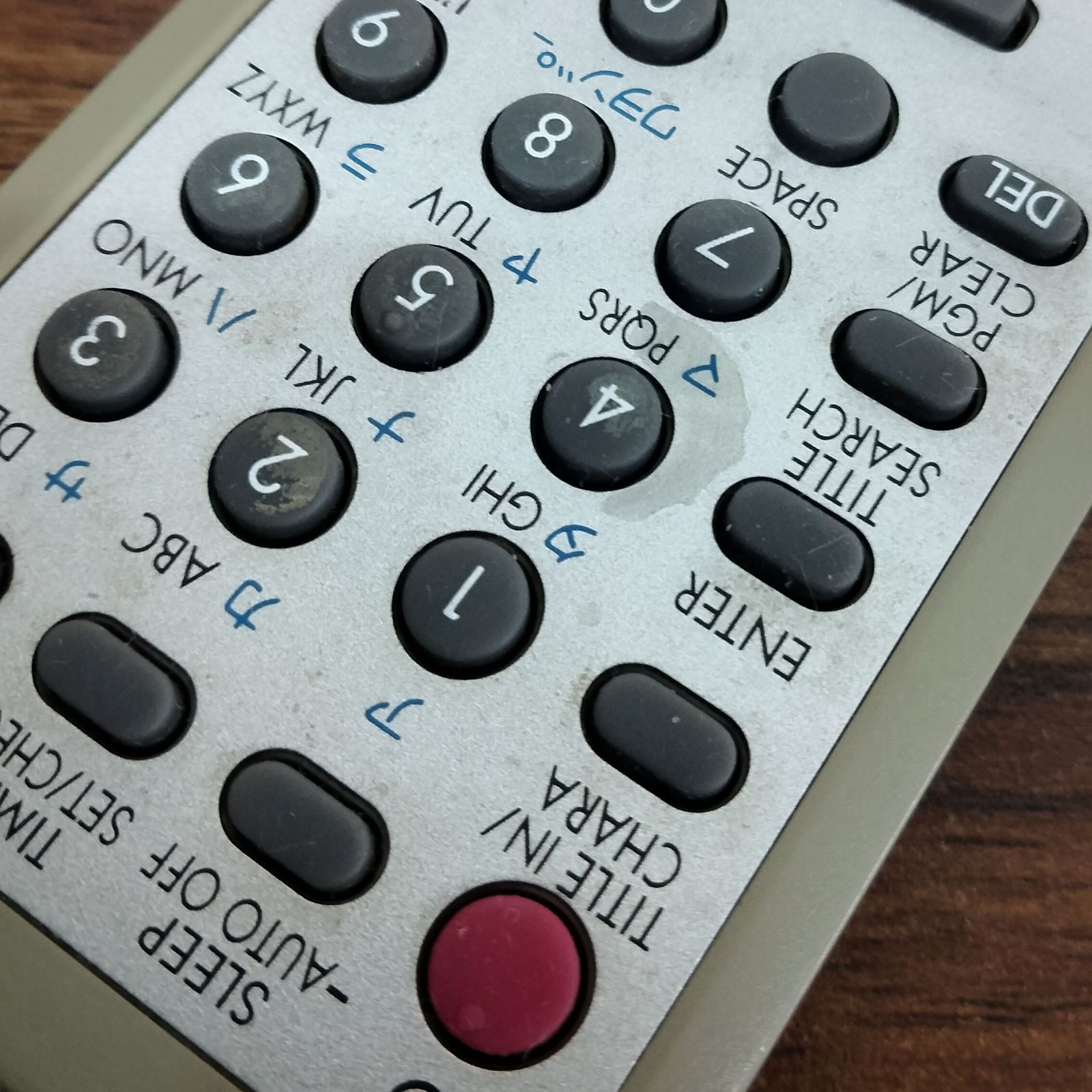 (未使用･未開封品)　パナソニック オーディオリモコン EUR7711090 v1yptgt N-3941] Panasonic パナソニック パーソナルMDシステム RX-MDX81用