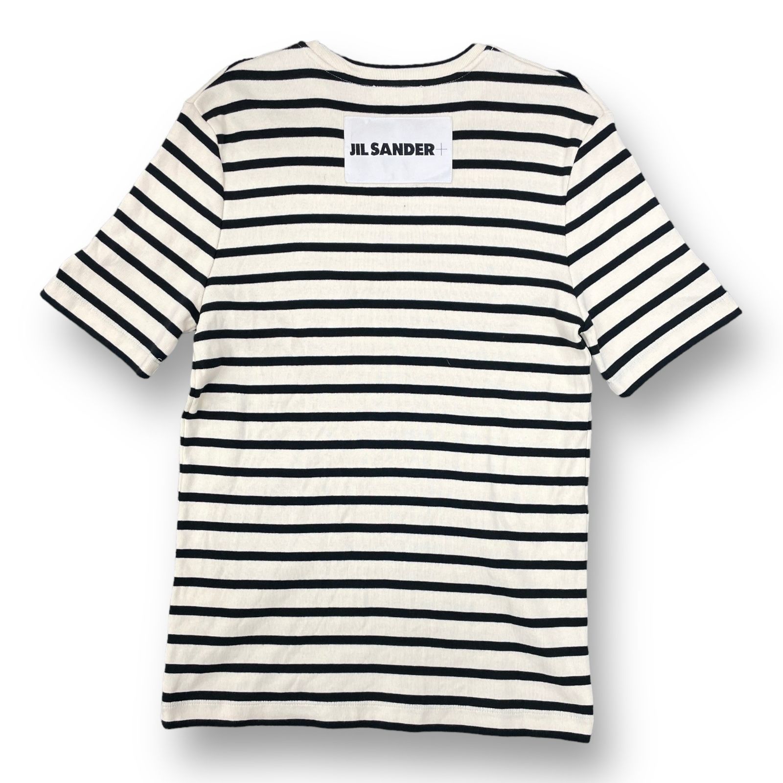 定価50600円 国内正規 JIL SANDER T-SHIRT CN SS コットン ボーダー 