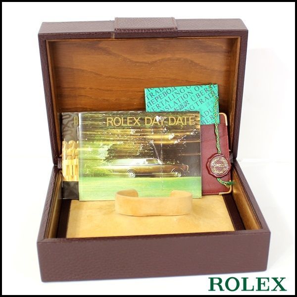 ロレックス ケース 18238 ROLEX】REF.18238 金無垢用時計ケース・箱