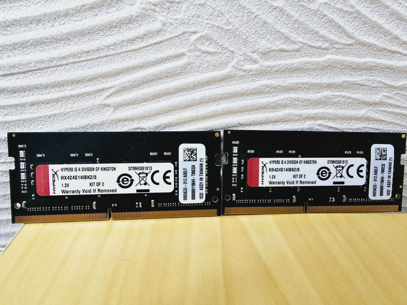 DDR4 16GB　8枚セット⑩ S-16 】Kingston DDR4 4GBx2 2枚セット 計8GB - メルカリ