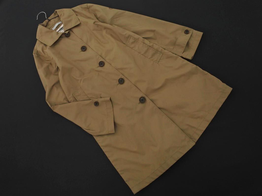 エーグル AIGLE ステンカラーコート アウター シンプル ベージュ 襟付き AIGLE エーグル ステンカラー コート sizeS/ベージュ