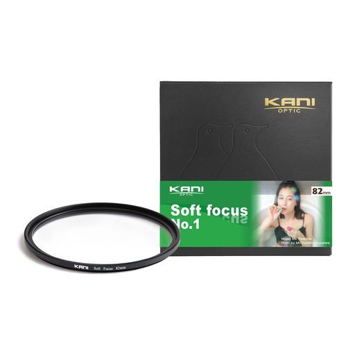 KANI82mmソフトフィルターSoftFocusNo.1ソフト効果ポートレート撮影星景撮影コントラスト調整軟調表現撥水撥油防汚ナノコーティング808769