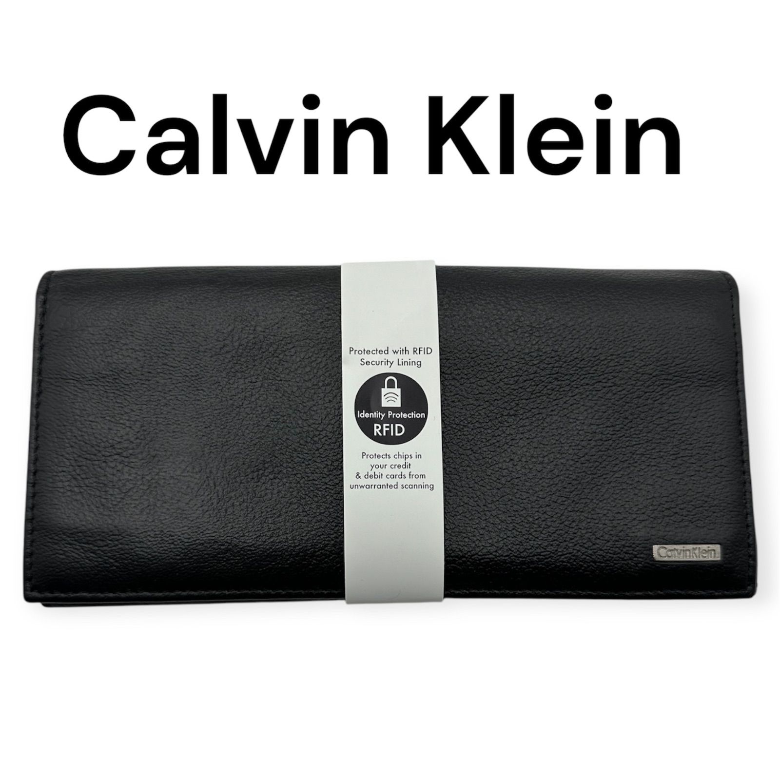 カルバンクライン 財布 二つ折り Calvin Klein ブラック