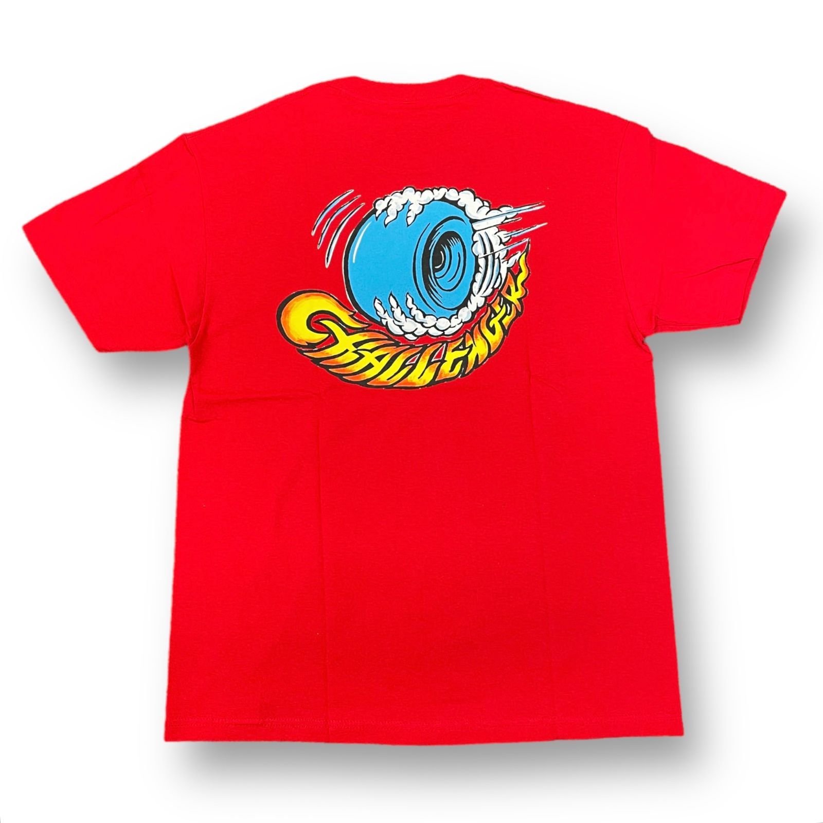 未使用 CHALLENGER 22AW CHALLENGER WHEELS TEE ホイール Tシャツ