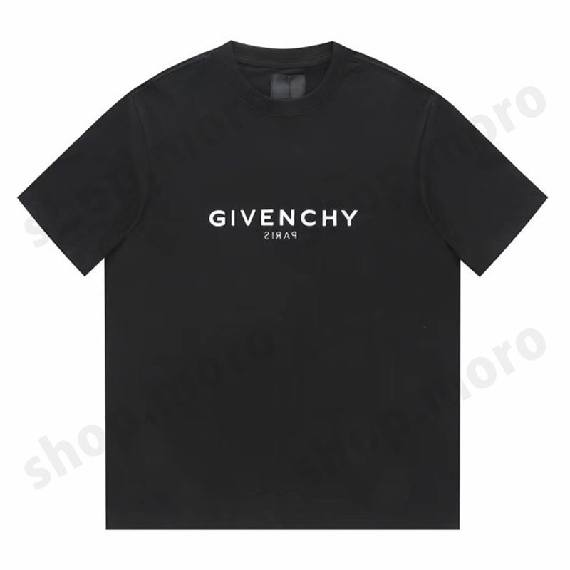 GIVENCHY/ジバンシィ シンプルグラデーション 刺繍ロゴ 半袖Tシャツ ディオール 男女兼用 春 夏 通気性 並行輸入品 - メルカリ