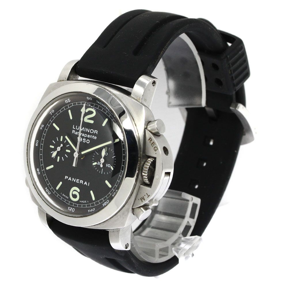 パネライ PANERAI PAM00213 ルミノール 1950 ラトラパンテ クロノ 