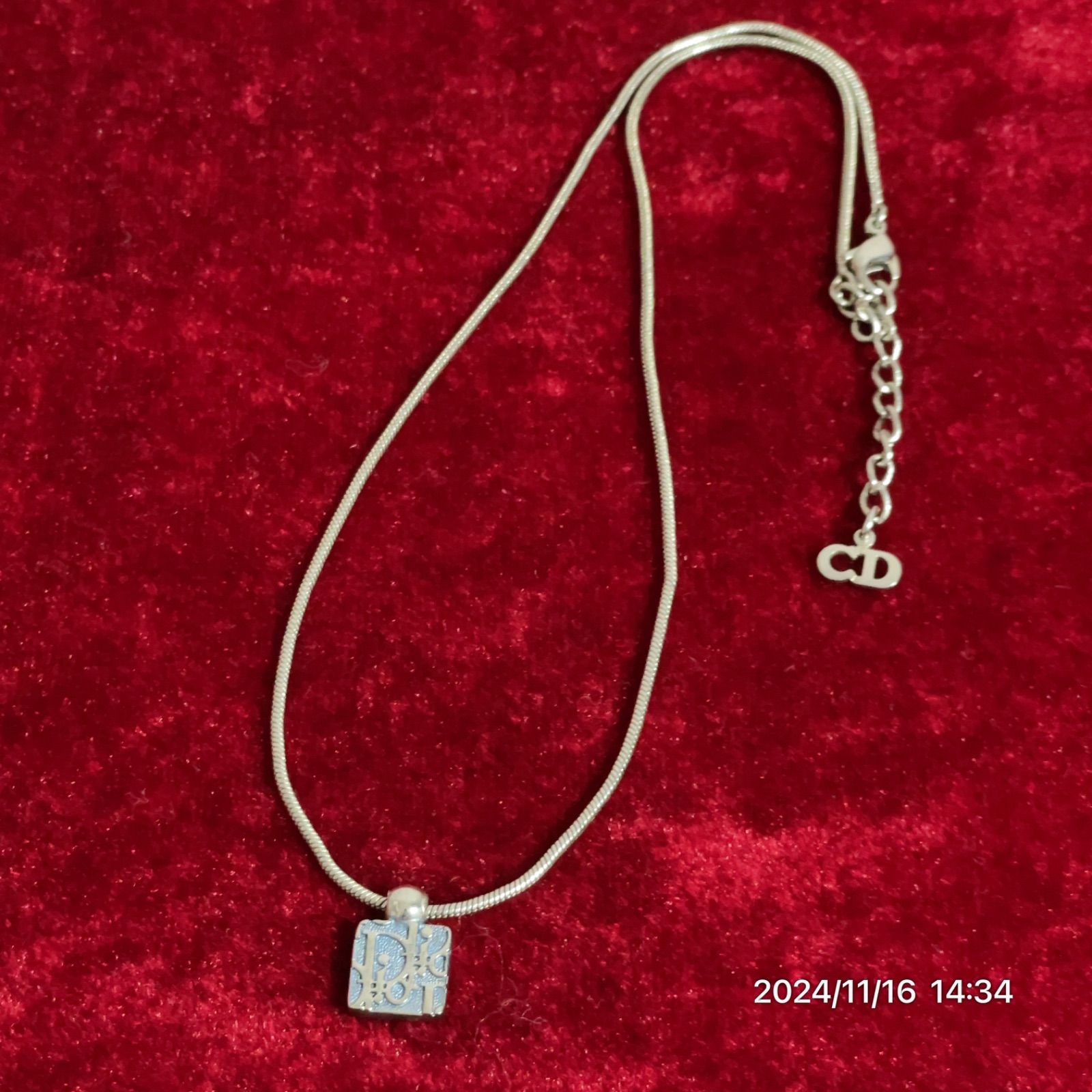 Dior クリスチャン ディオール トロッター CDロゴ シルバーカラー 