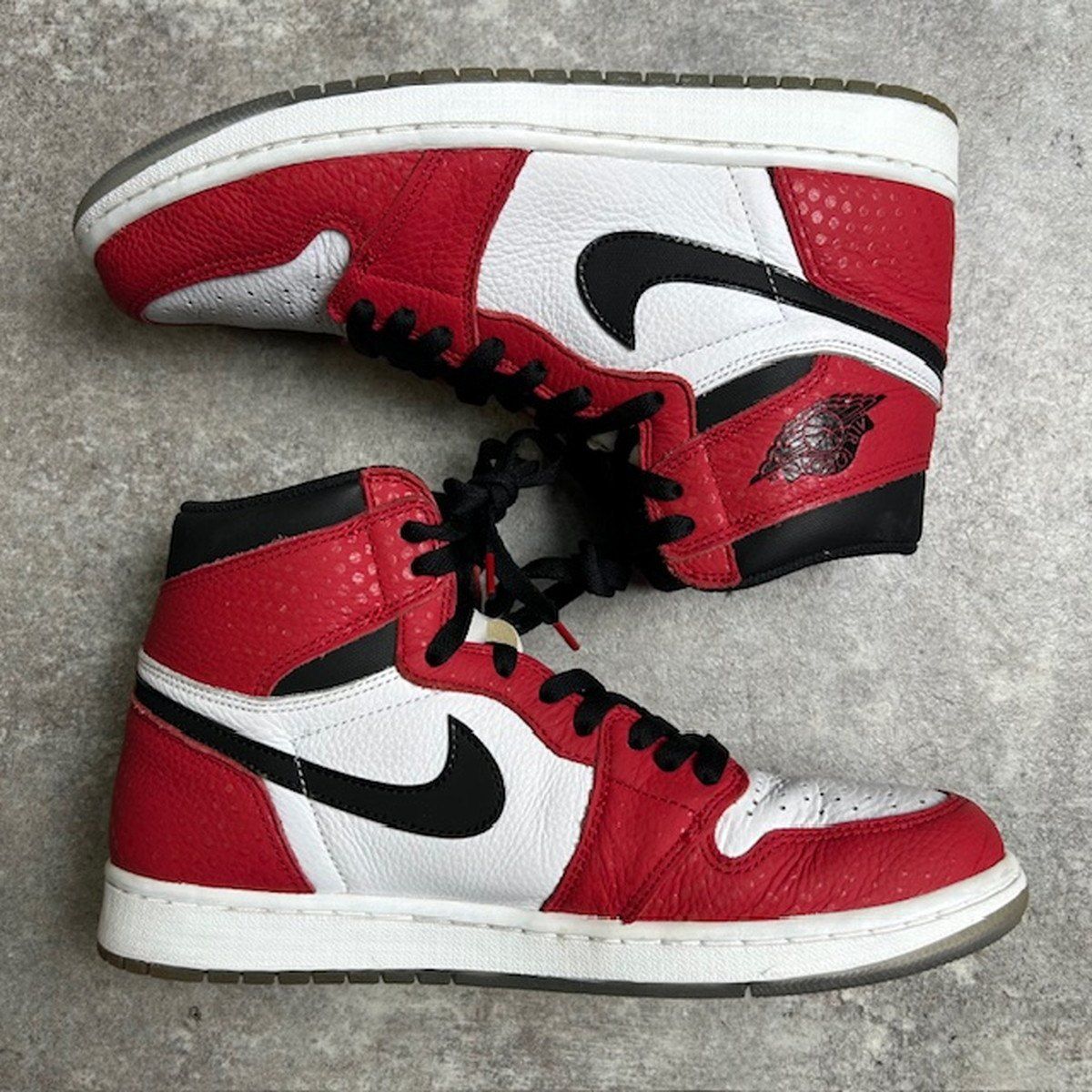 NIKE ナイキ AIR JORDAN 1 RETRO HIGH ORIGIN STORY SPIDERMAN エア