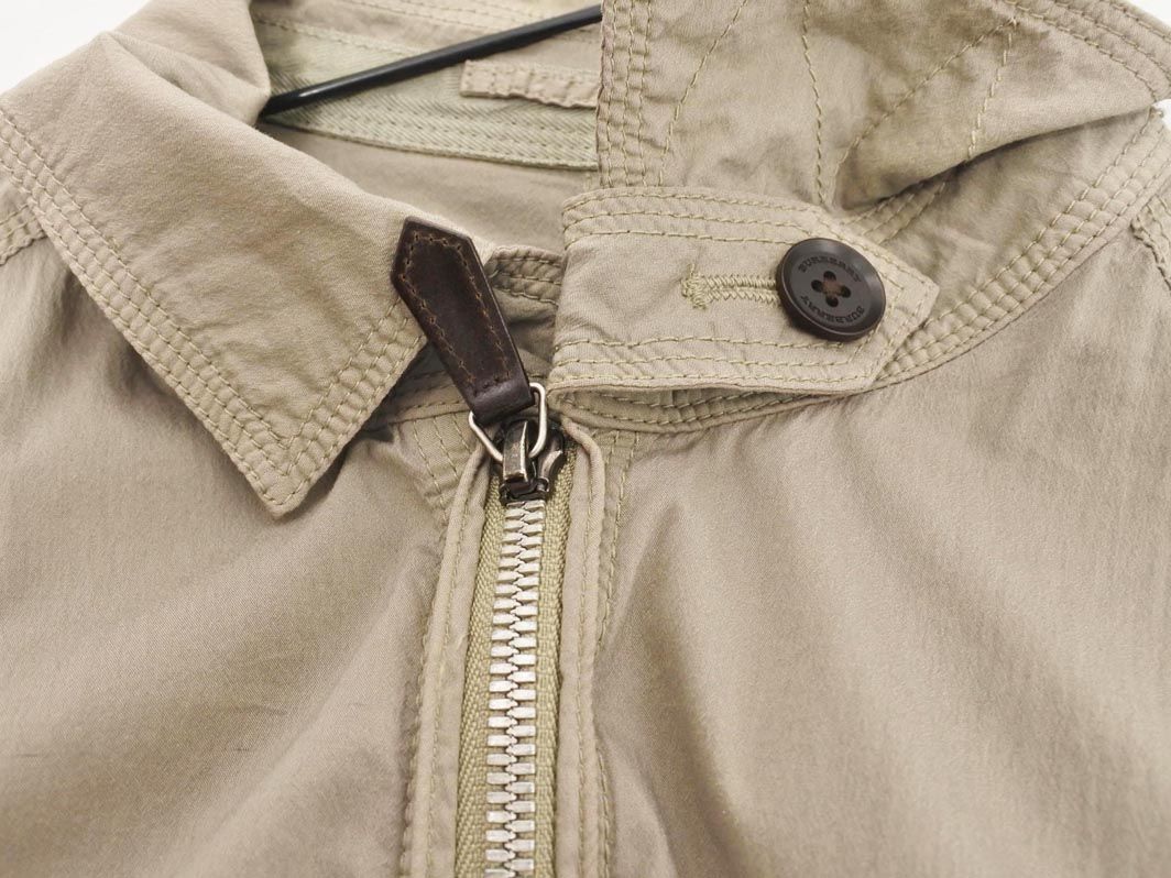 BURBERRY ジップアップジャケット カーキ（23A00558MD） BURBERRY ジップアップジャケット カーキ（23A00558MD）