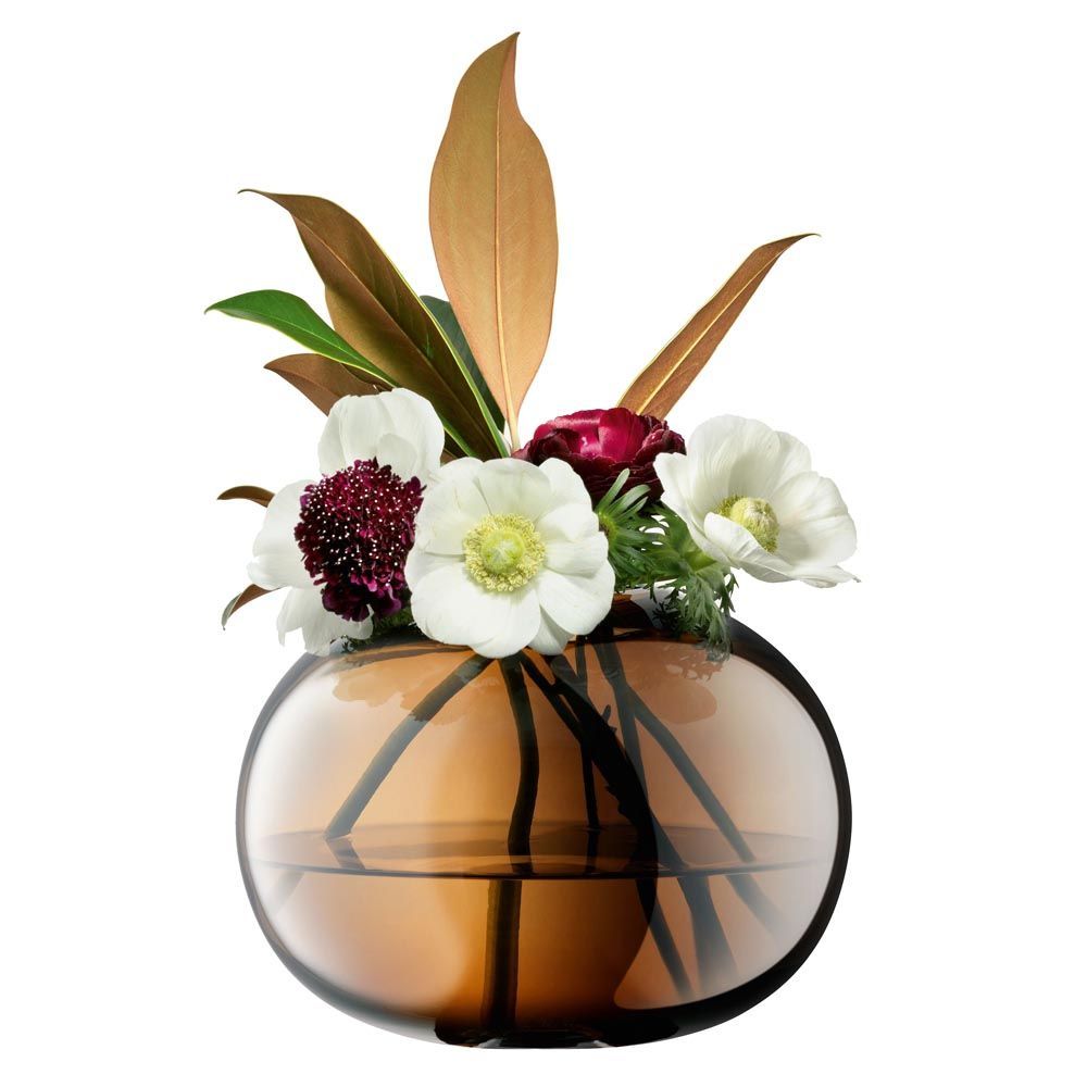 LSA EPOQUE エポック Vase G1663-18-141 アンバー H18cm / エルエスエー 花器 花瓶 フラワーベース