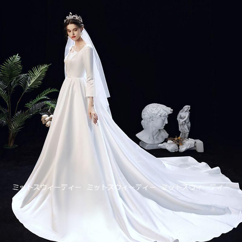 結婚式 ロングドレス