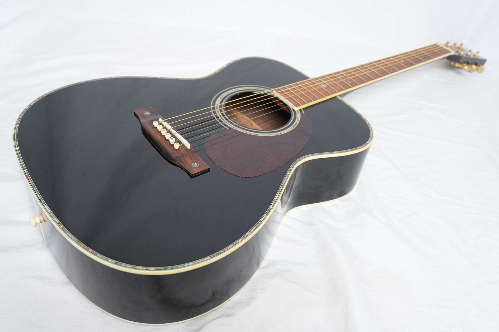 ☆Aria Dreadnought☆AF-60 BK トップ＆バック単板モデル 美品 アリア