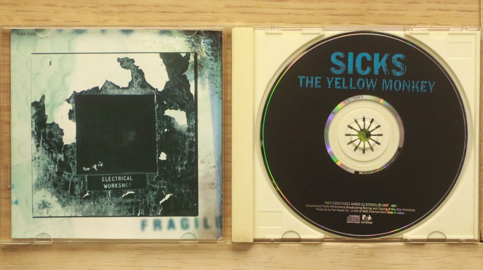 国内盤CD☆ザ・イエローモンキー/THE YELLOW MONKEY□ SICKS
