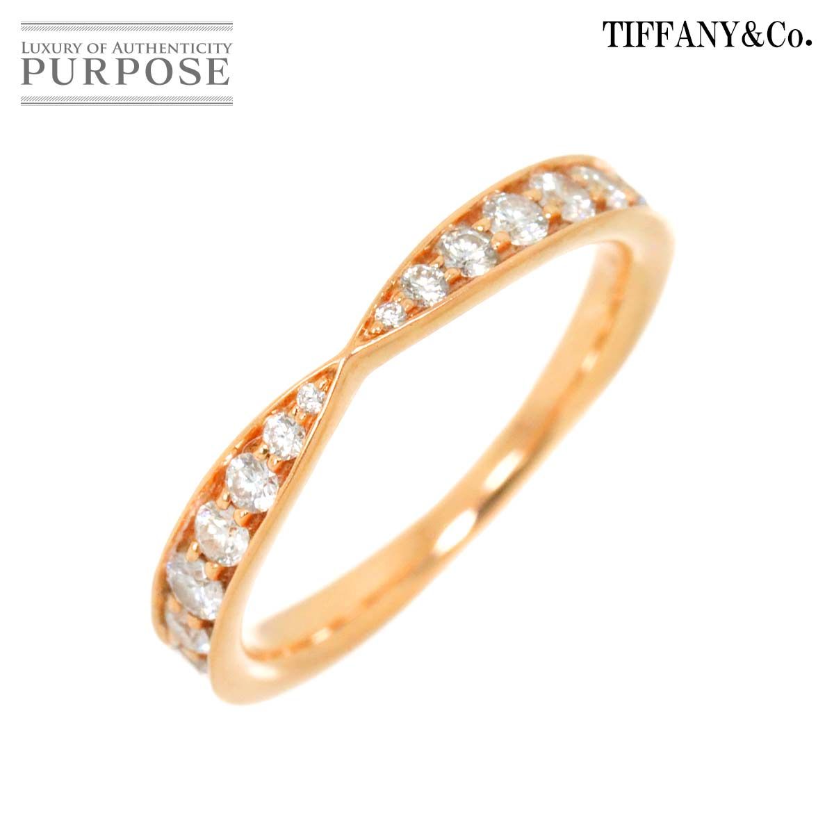 ティファニー TIFFANY&CO. ハーモニー 2号 リング ダイヤ K18 PG
