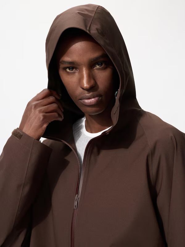 ユニクロU ブロックテックユーティリティパーカ S ブラック UNIQLO U