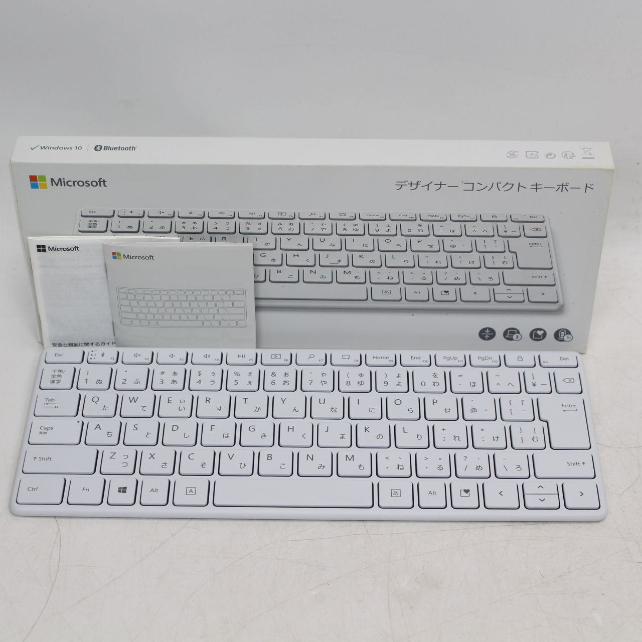 656 Microsoft マイクロソフト デザイナー コンパクトキーボード 1954 Bluetooth ワイヤレス キーボード