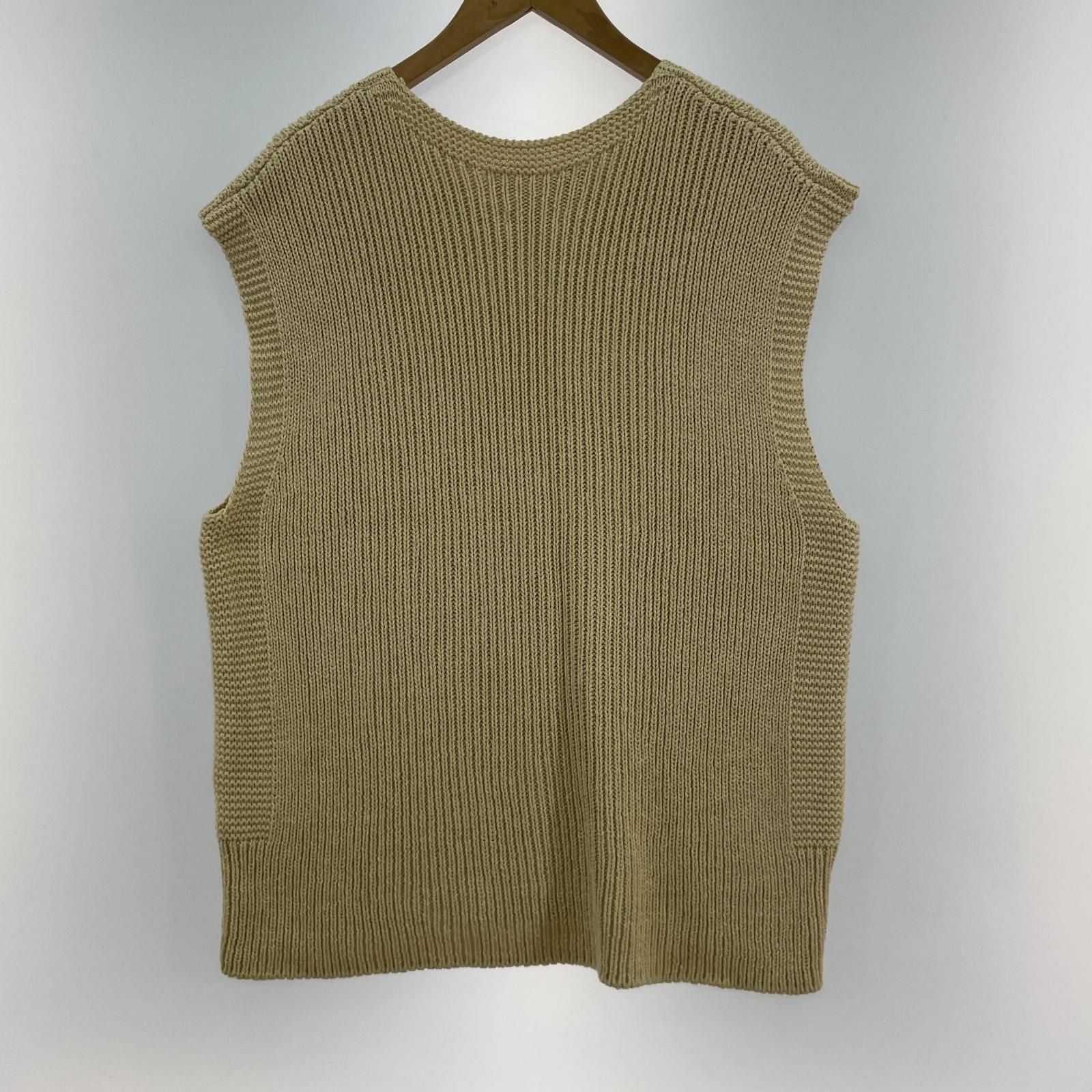 NICENESS コットンシルクベスト LENNY