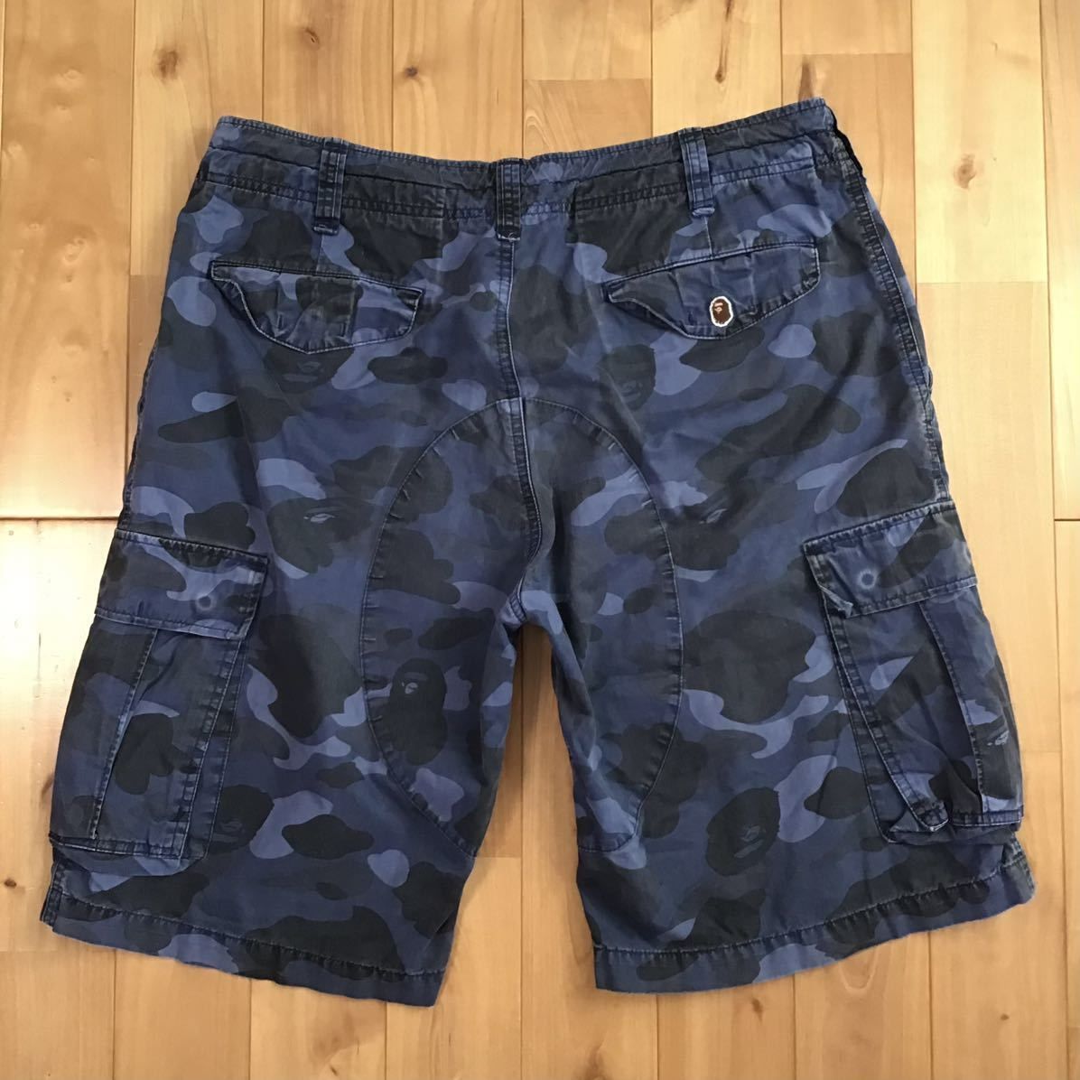 APE BATHING APE アベイシングエイプ ブルーカモ ハーフパンツ APE BATHING APE アベイシングエイプ ブルーカモ ハーフパンツ