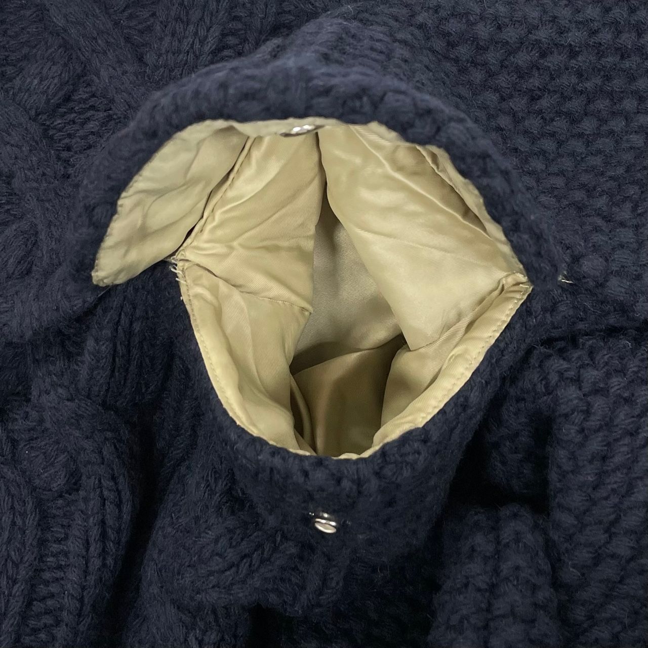 定価53900円 新品 Tamme 22AW 13° CARBLE KNIT PO ケーブルニット プル 
