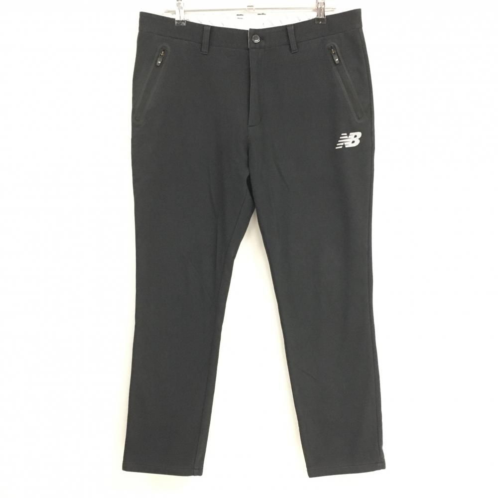 new balance ブラック ロゴプリント パンツ New Balance Hoops Uniform Pants ブラック （ニューバランス