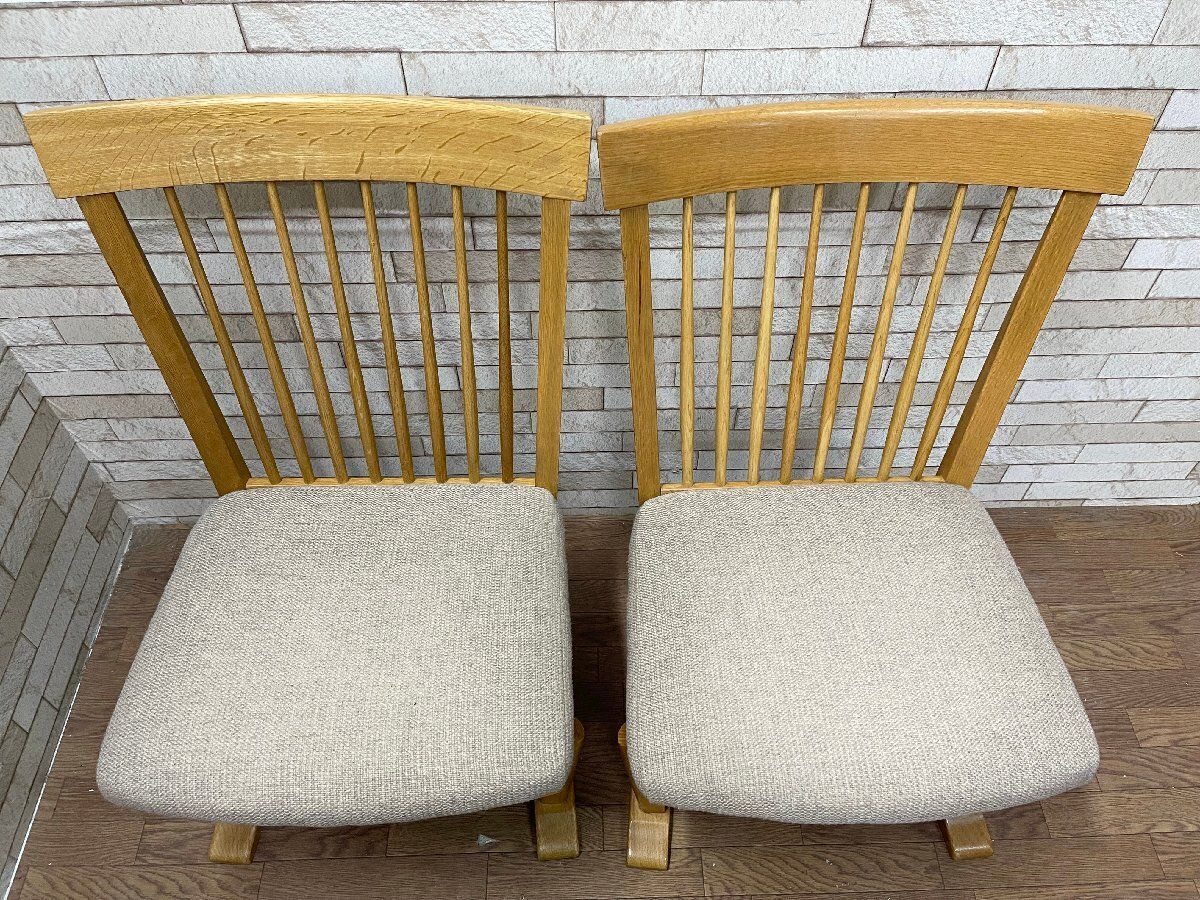 ②柏木工 KASHIWA ダイニングチェア ウィンザーチェア 1脚