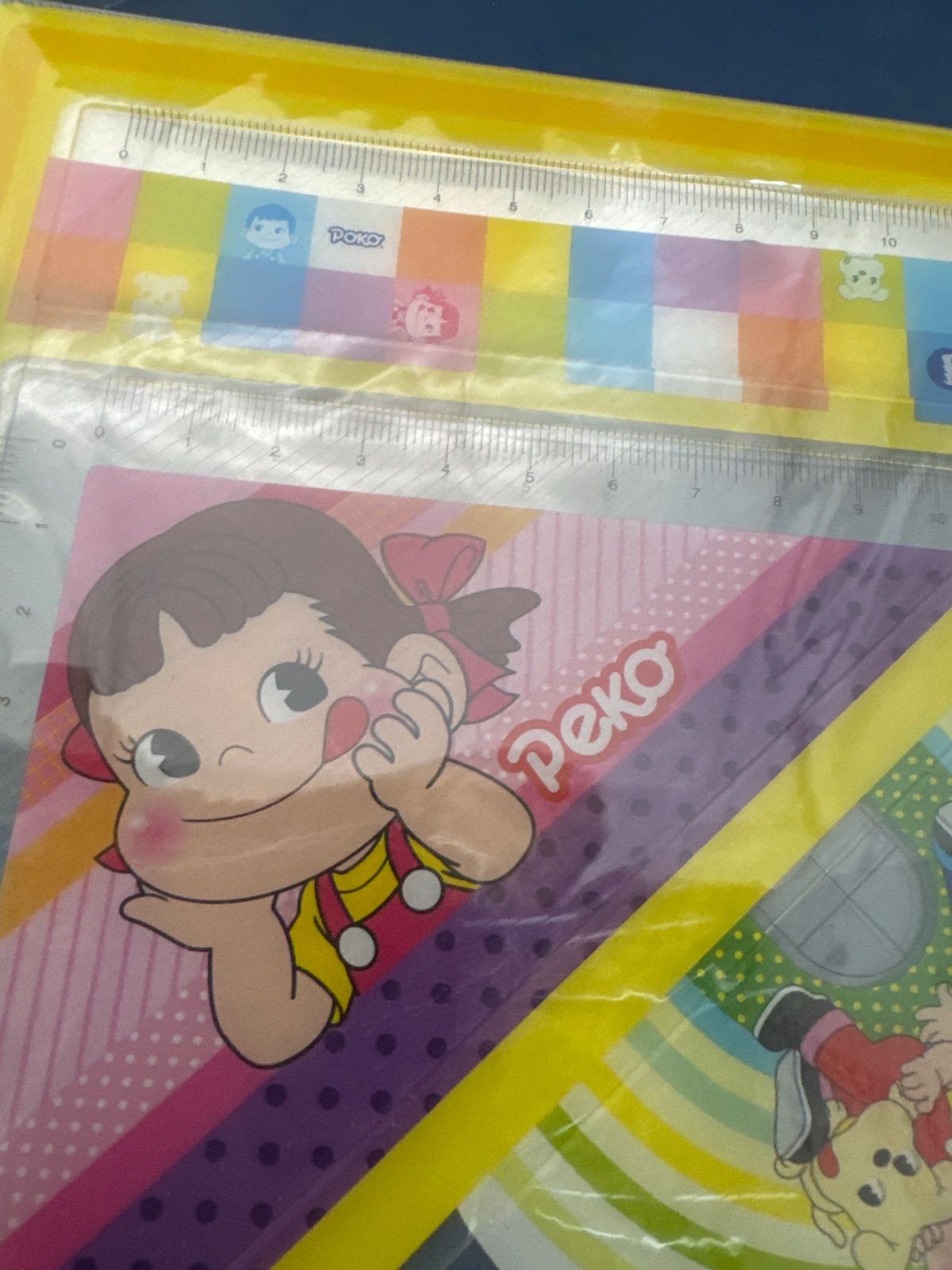 不二家 ペコちゃん ポコちゃん 文房具セット - メルカリ