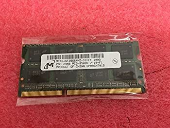 Micron PC3-8500 DDR3 4GB PC3-8500(DDR3-1066) 2GB ノート用増設メモリ メモリ : | 0 204Pin ノートPC用 WINTEN 公式通販 .com