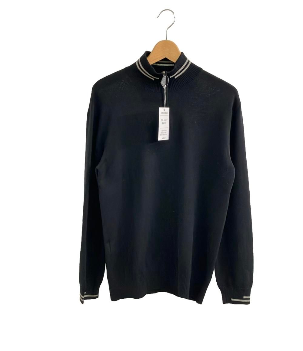 エルメス ハーフジップニット メンズ SIZE M (M) HERMES