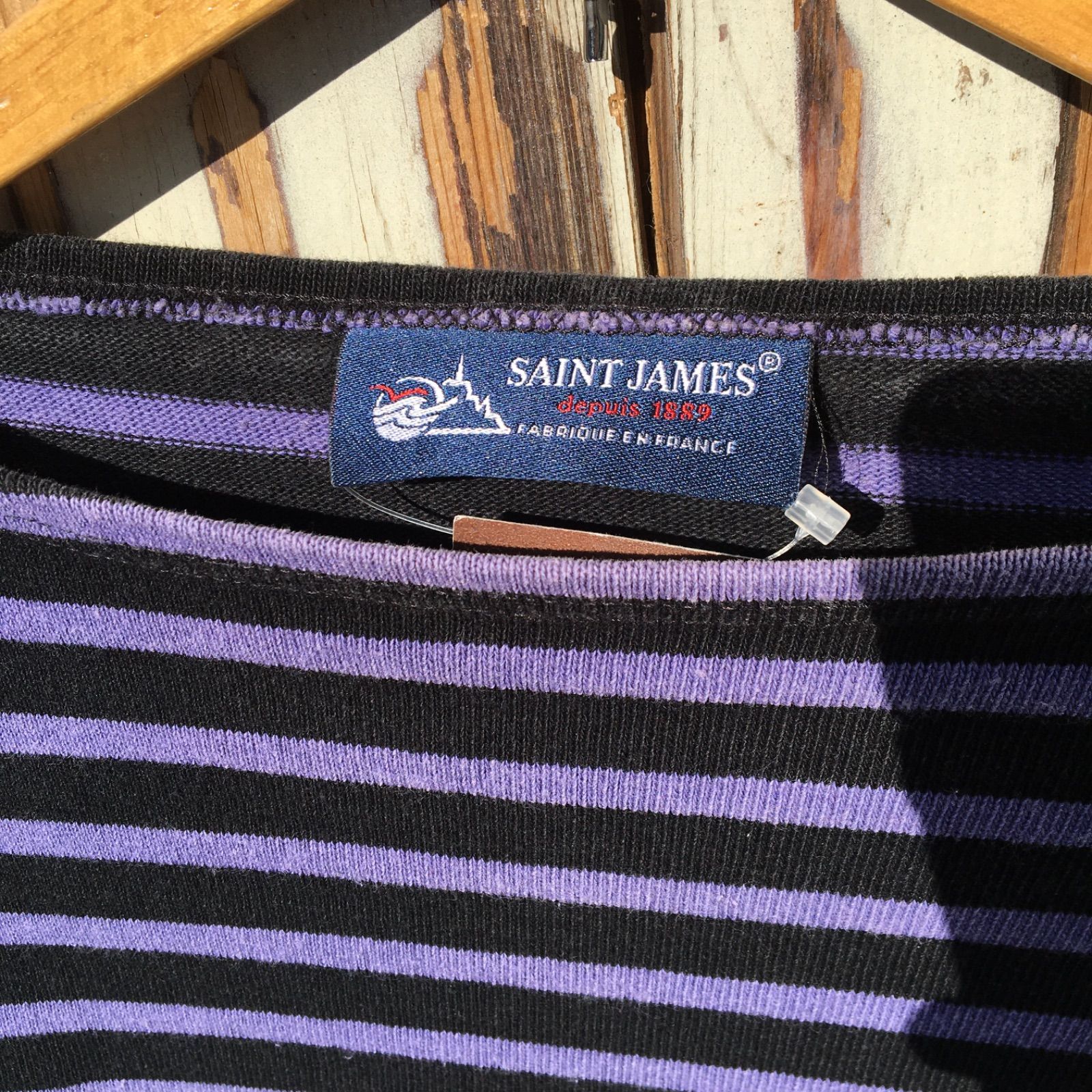 Saint James セントジェームス ウェッソン バスクシャツ 36 (3 1/2) S～M