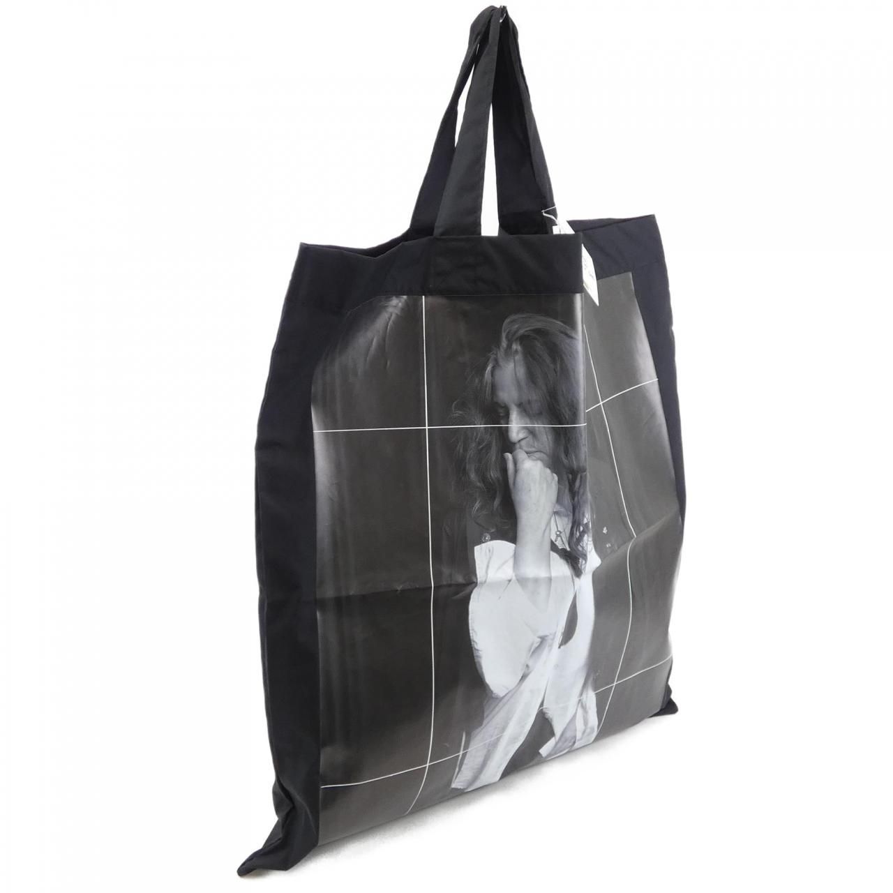 COMME des GARÇONS PVCトートバッグ ブラック コムデギャルソン COMME