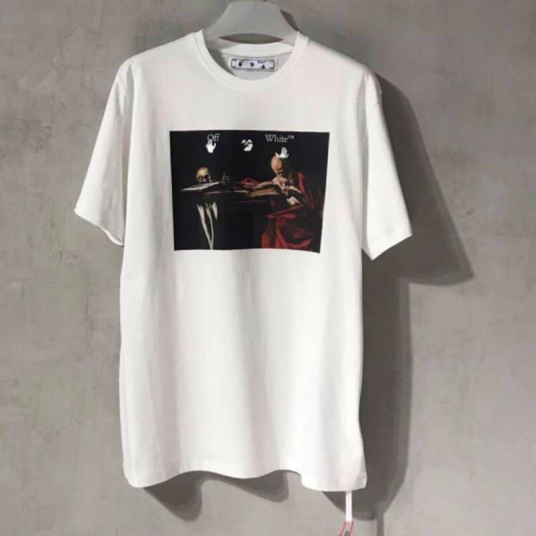 新品未使用 OFF-WHITEオフホワイト Tシャツ男女兼用 - メルカリ