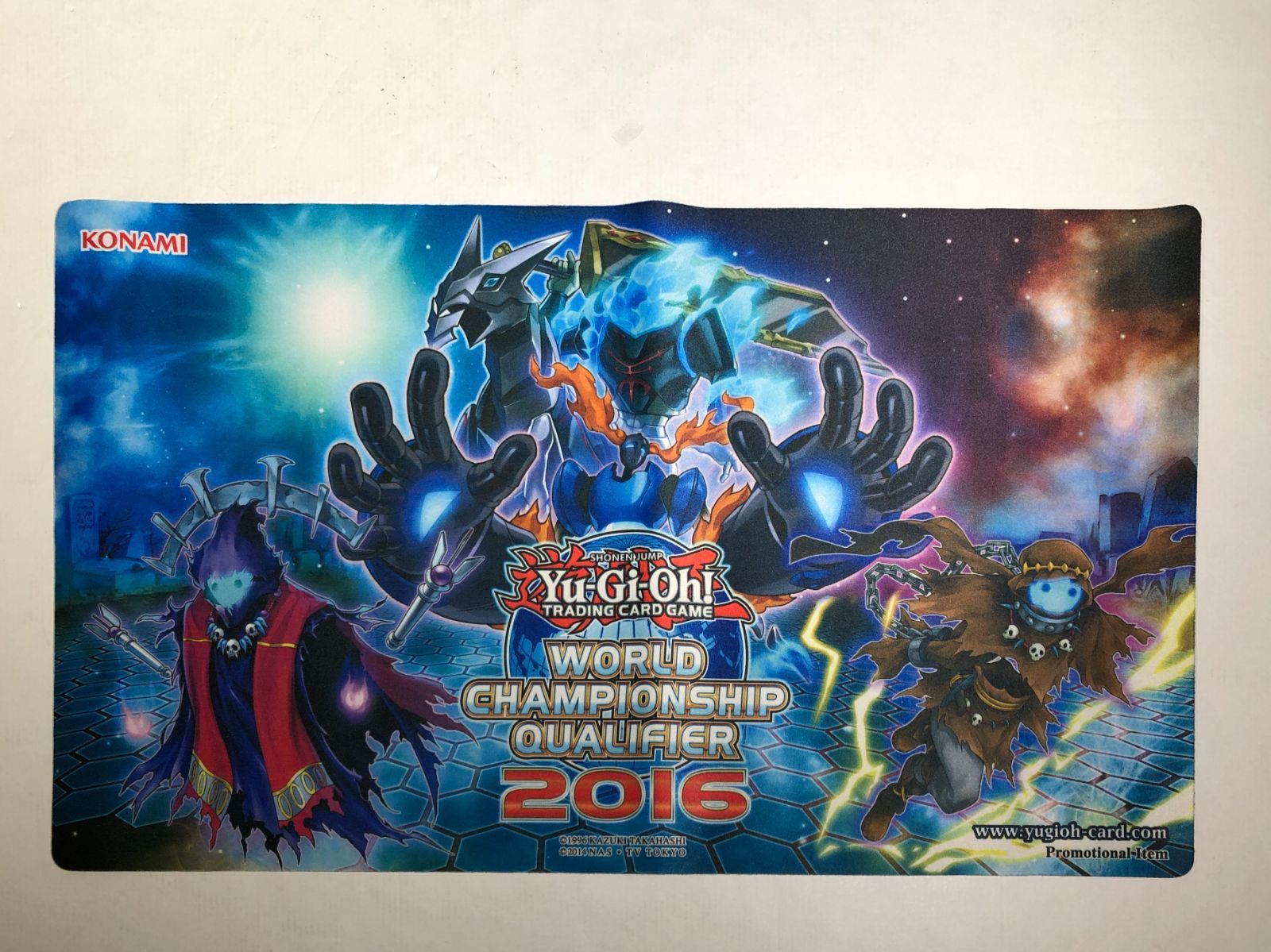 城東49-090】遊戯王 幻影騎士団ファントムナイツ WCQ2016 プレイマット