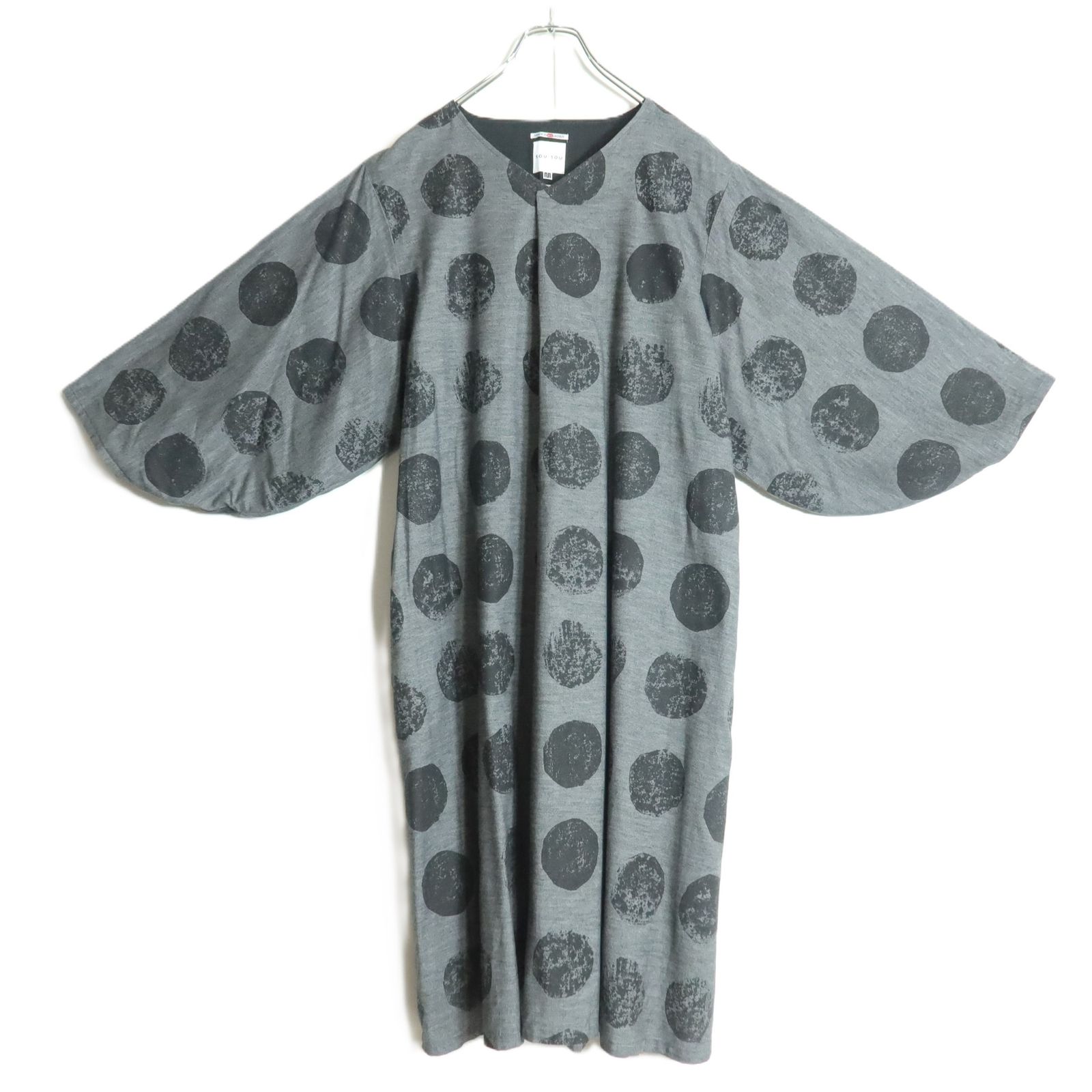 sousou ソウソウ 薙刀長方形衣 高島縮 ワンピース SOU・SOU 薙刀長方形