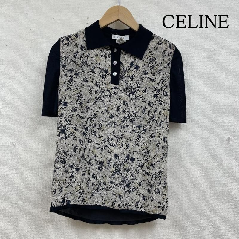 セリーヌ CELINE シャツ ポロシャツ ブラウス 総柄 鎖 チェーン 半袖 2x385680l_1.jpg