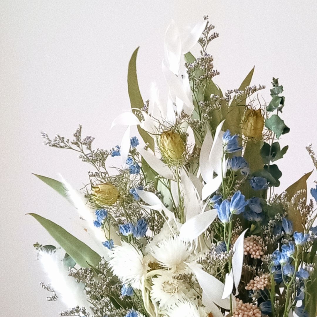 161 ドライフラワー ブーケ ブートニア スワッグ ウェディング 前撮り  