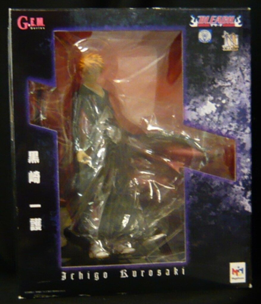 メガハウス G.E.M. BLEACH 黒崎一護 PVC 未開封/パッケージいたみ大