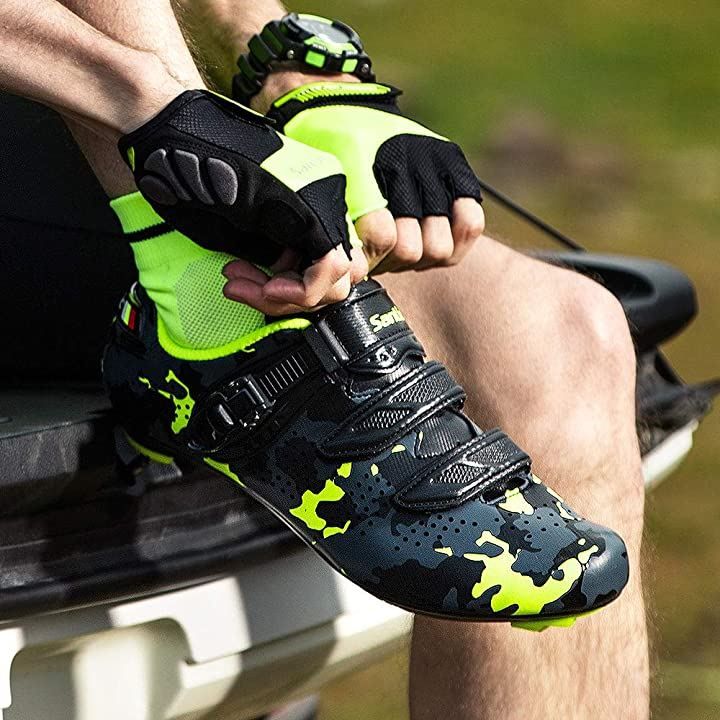 サンティック] サイクリングシューズ ビンディングシューズ ロード