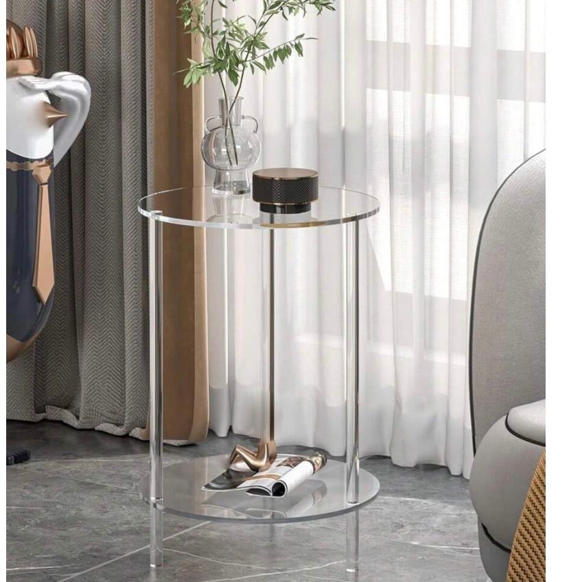 棚付きローテーブル 折りたたみ ホワイトウォッシュ W90 ローテーブル